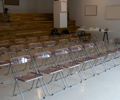 Was braucht eine Stapelstuhl für Veranstaltungen